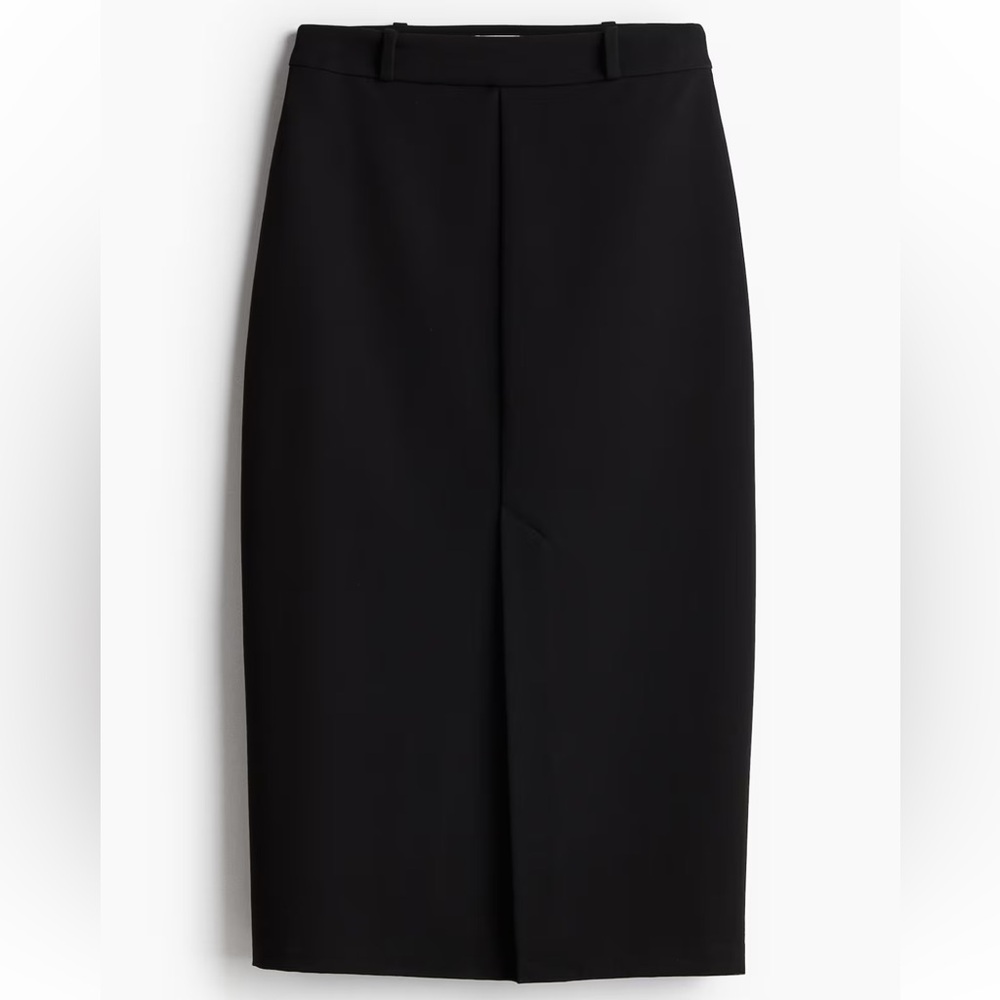 H&M Twill Pencil Skirt